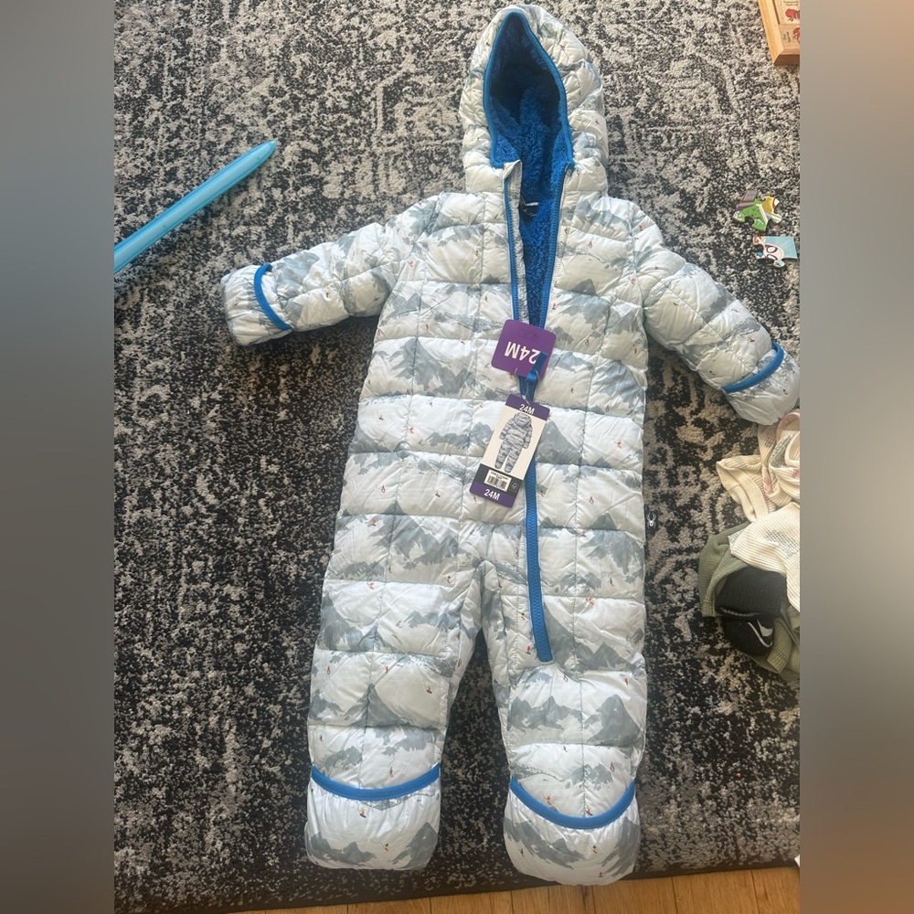 NWT spyder snowsuit - 24 months